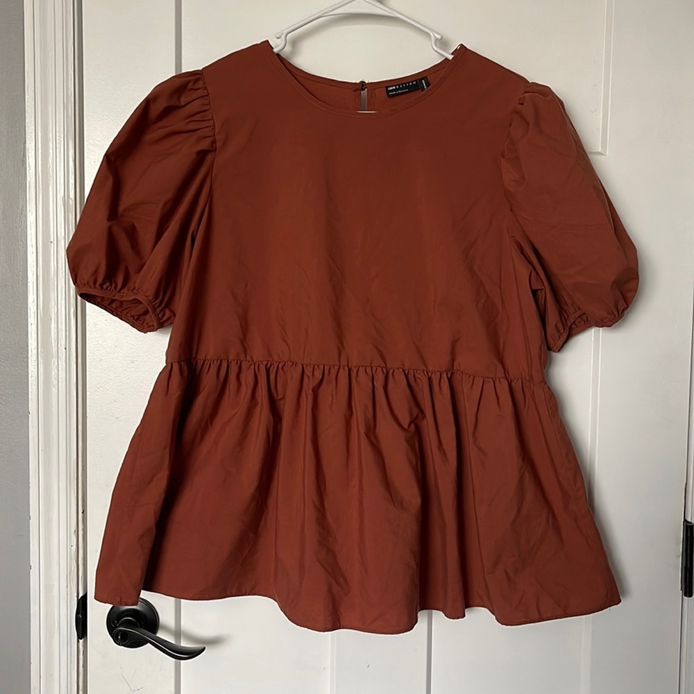 ASOS Puff Sleeve Smock Tee